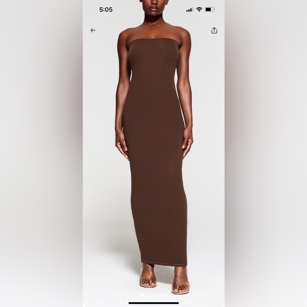 Skims fits everyone tube dress cocoa